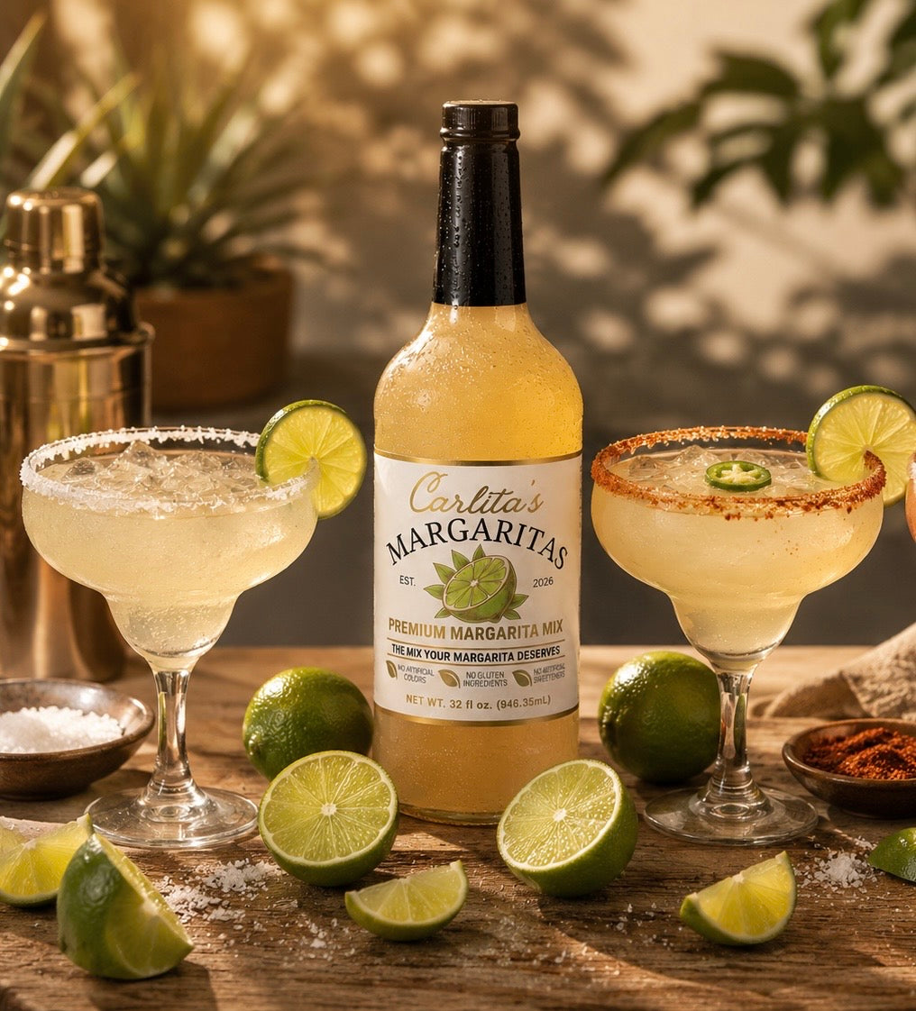 Carlita's Margaritas — Premium Non-Alcoholic Margarita Mix
