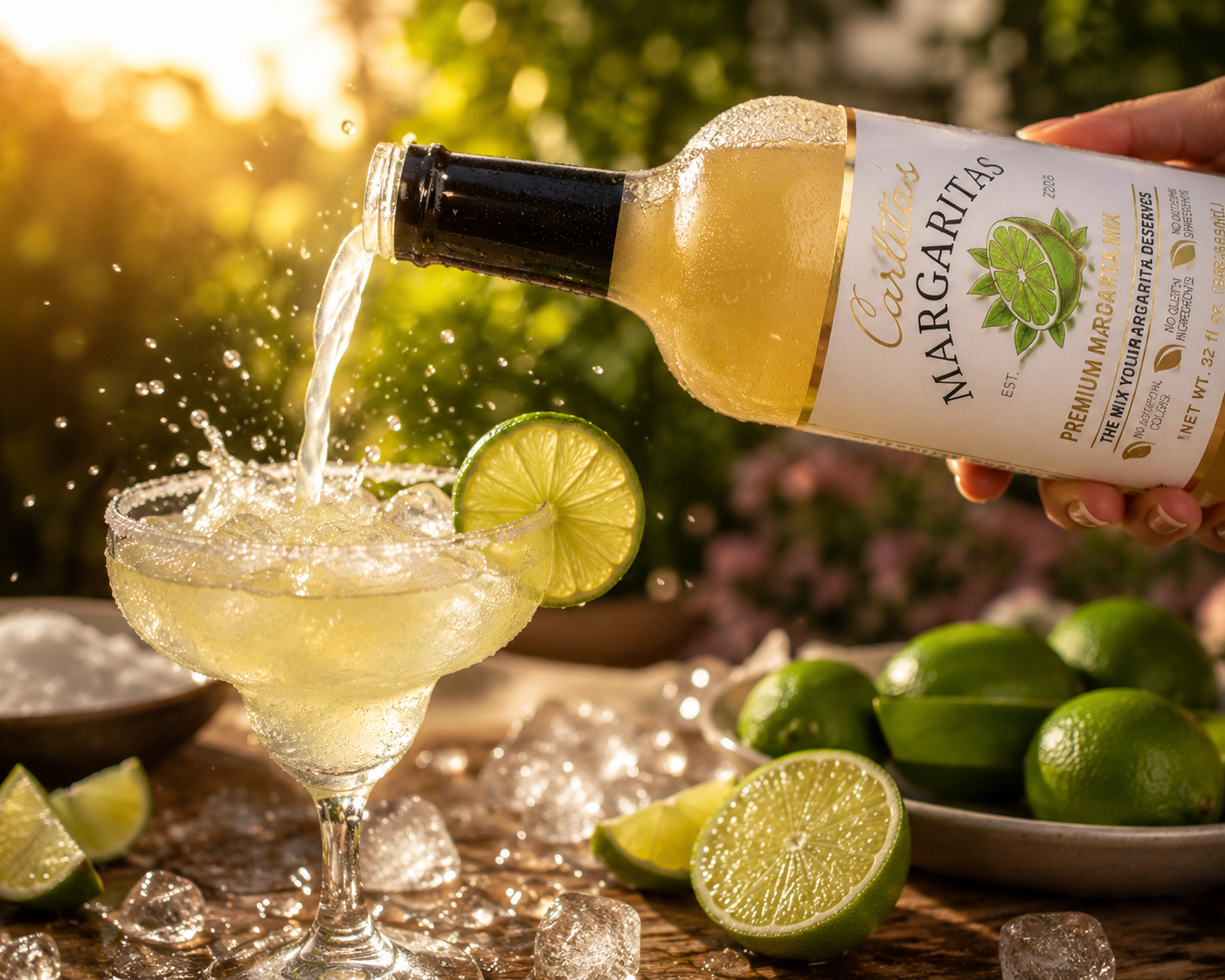 Carlita's Margaritas — Premium Non-Alcoholic Margarita Mix