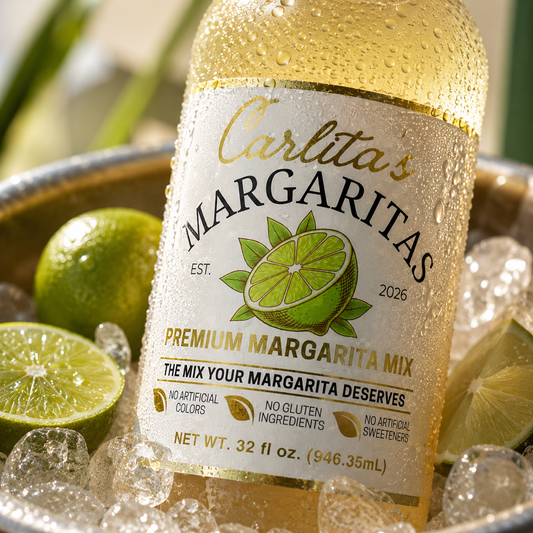 Carlita's Margaritas — Premium Non-Alcoholic Margarita Mix
